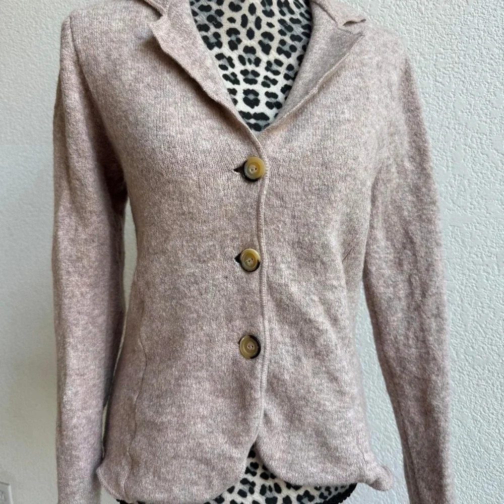 Alpha Massimo Rebecchi light pink Cardigan Sweater